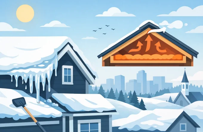 How to Prevent Ice Dam Roof Damage in Massachusetts