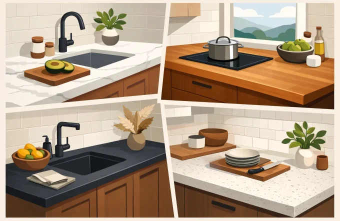 Best Kitchen Countertop Options for Berkshire Homes