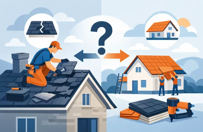 Roof Repair or Replace? How to Decide