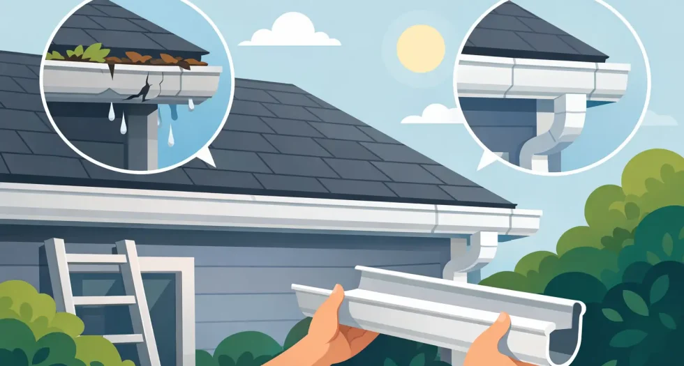 When to Replace Gutters on Your Home