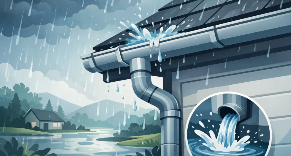 Best Gutter System for Heavy Rain Homes