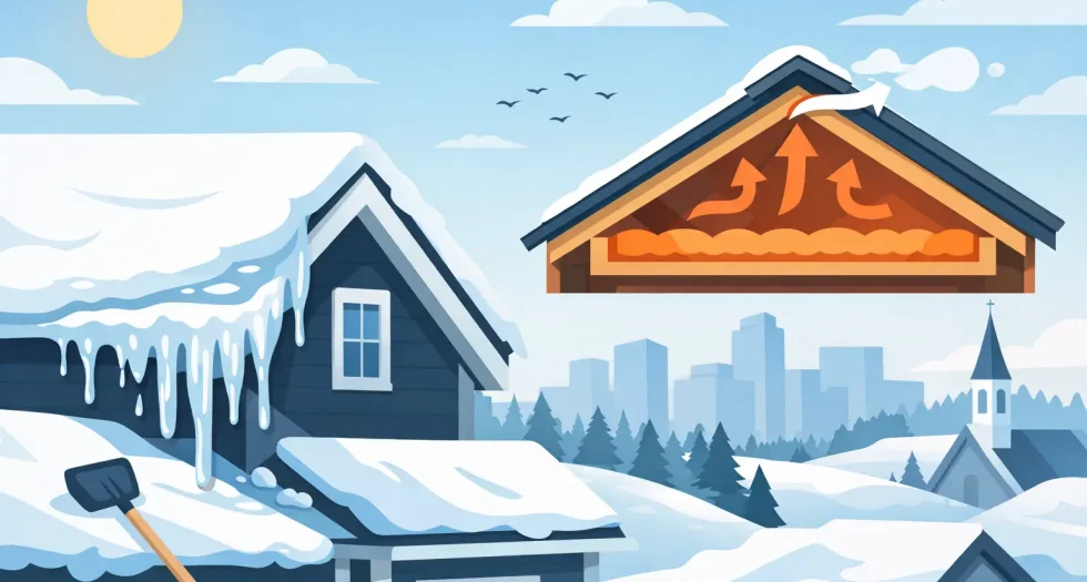 How to Prevent Ice Dam Roof Damage in Massachusetts