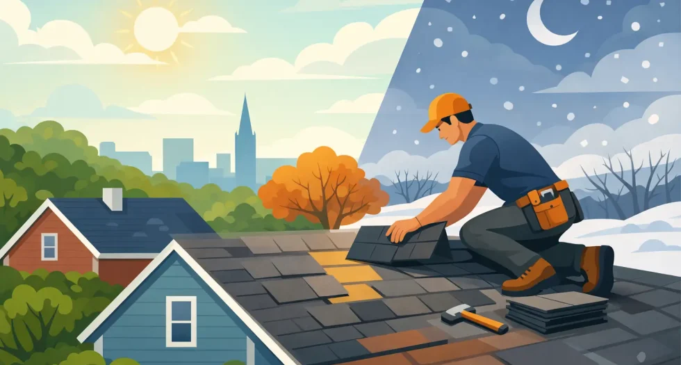 When Replace Roof Shingles in Massachusetts