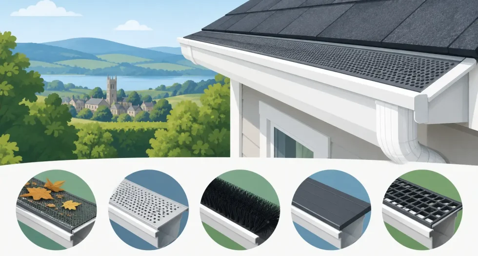 Best Gutter Guard Types for Berkshire Homes