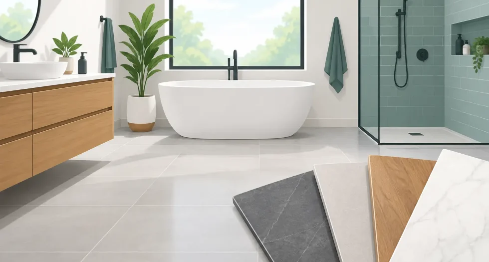 How to Choose Bathroom Flooring That Lasts