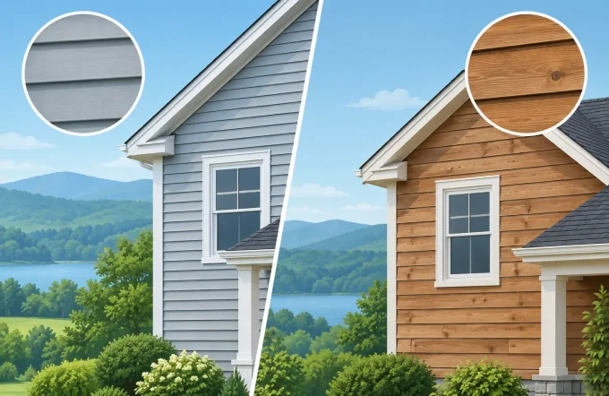 Vinyl Siding vs Wood Siding for Berkshire Homes